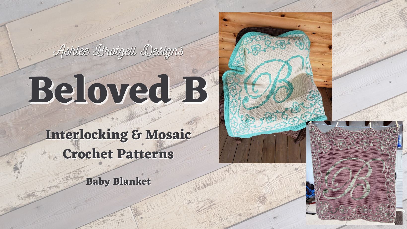 Beloved B; Baby Blanket Pattern For Right- And Left-Handed Crocheters ...